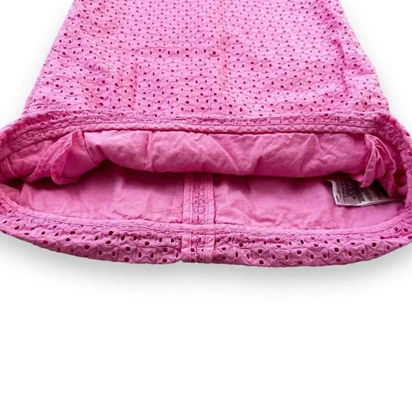 Brooks Brothers | Pink Eyelet Shift Dress (5) 💗 - Picture 2 of 7